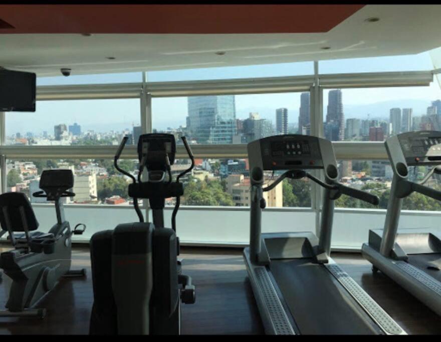 شقة Polanco Pool Amazing View Gym Parking مدينة مكسيكو المظهر الخارجي الصورة
